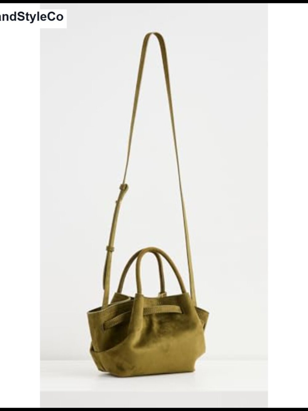 JW PEI Hana Mini Faux Suede Tote Bag - Picture 2 of 4